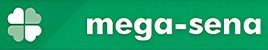 Logo da Mega-Sena com trevo de quatro folhas